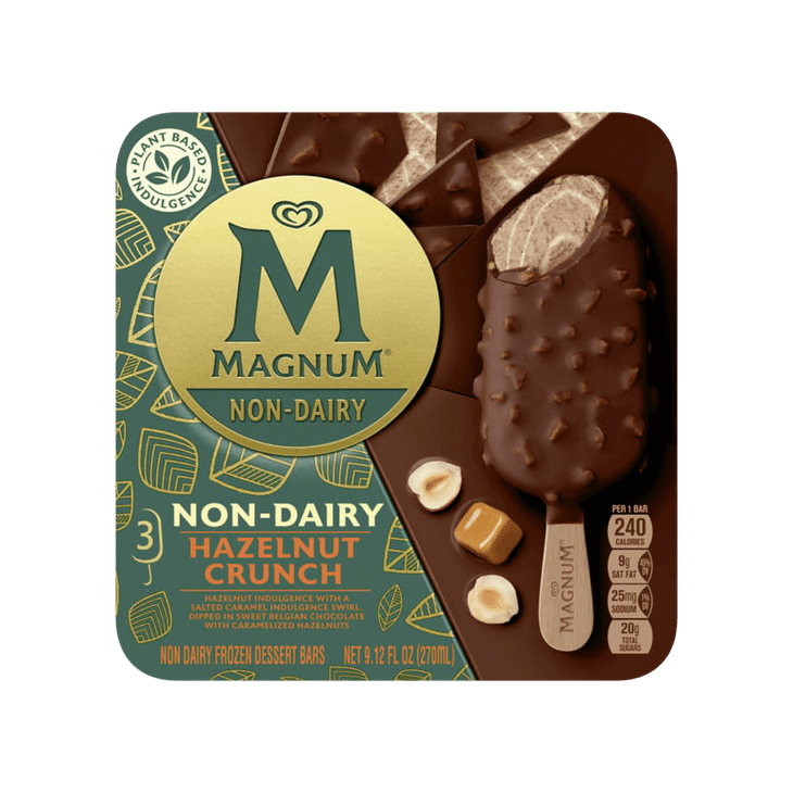Product Image: Magnum Non-Dairy Hazelnut Crunch Frozen Dessert Bars
