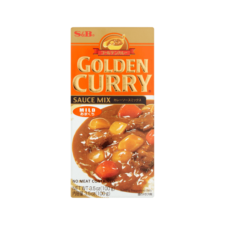 S&B Golden Mild Curry Sauce Mix at undefined