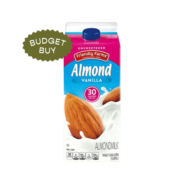 Product Image: Friendly Farms Unsweetened Vanilla Almondmilk