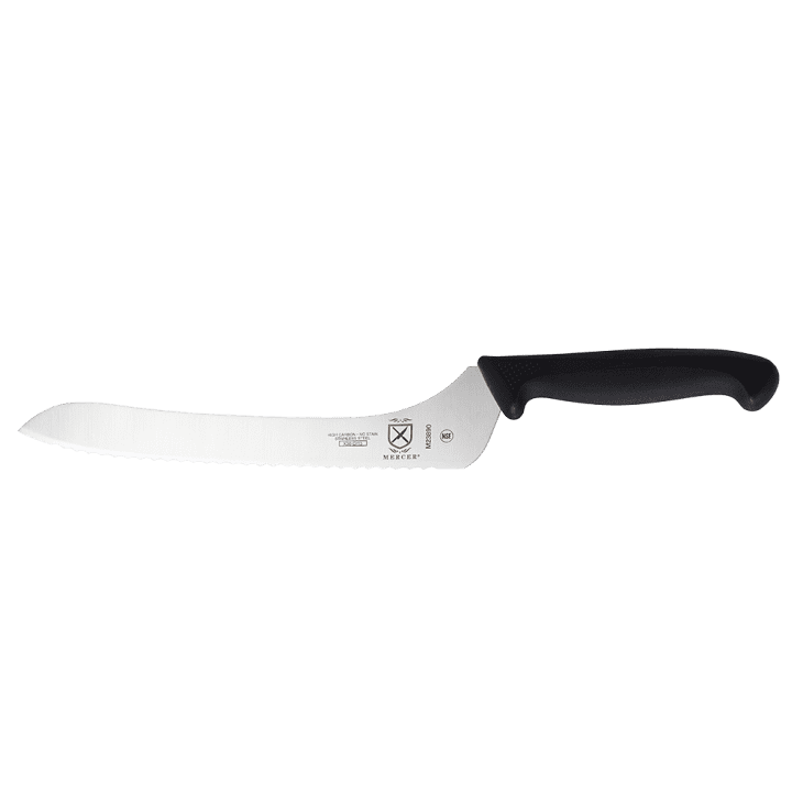 Mercer Culinary Millennia 9-Inch Offset Wavy Edge Bread Knife at Amazon