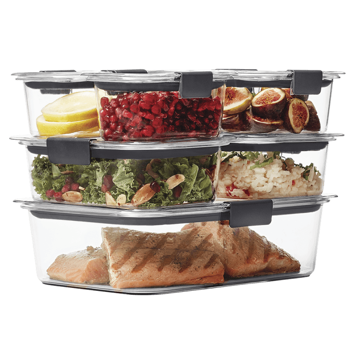 Rubbermaid Brilliance 7-Piece Container Set at Amazon