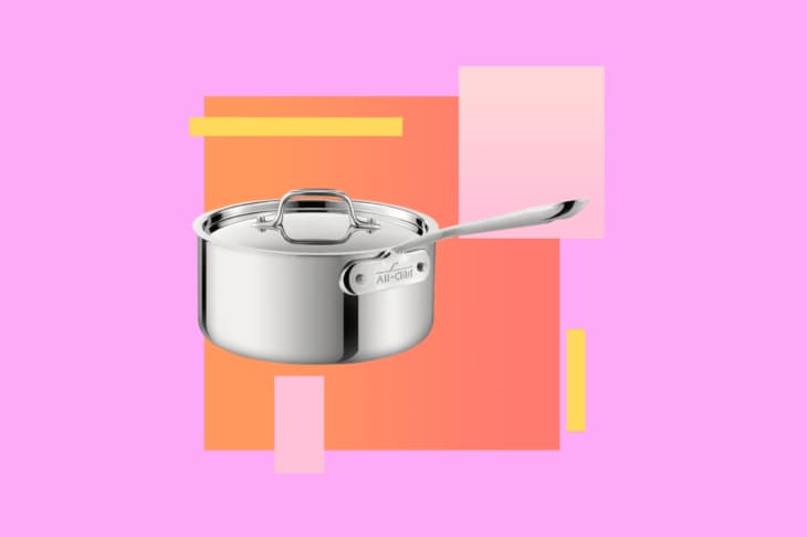 All-Clad d3 Stainless Steel 3-Quart Sauce Pan