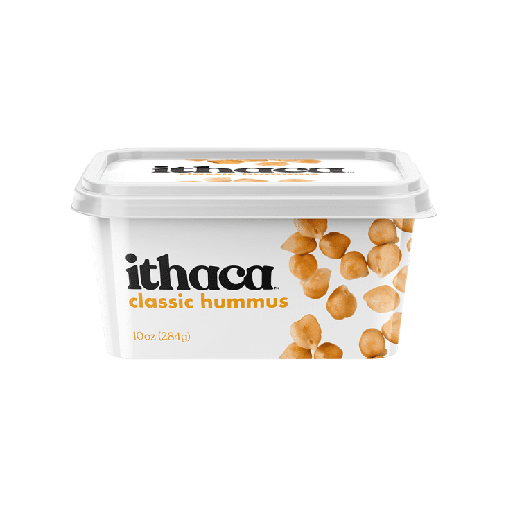 Ithaca classic hummus in package.