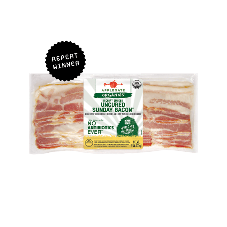 Product Image: Applegate Organics Uncured Sunday Bacon