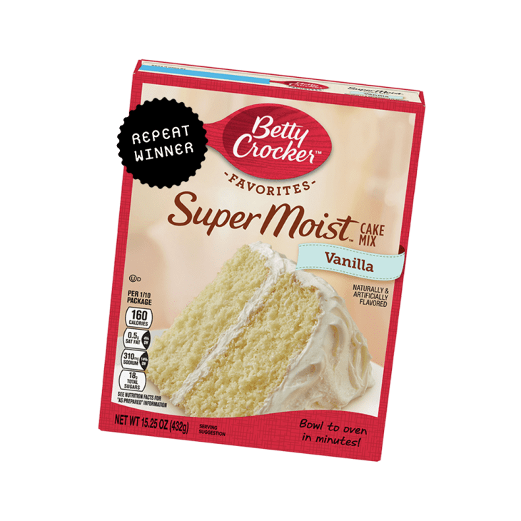 Product Image: Betty Crocker Super Moist Vanilla Cake Mix