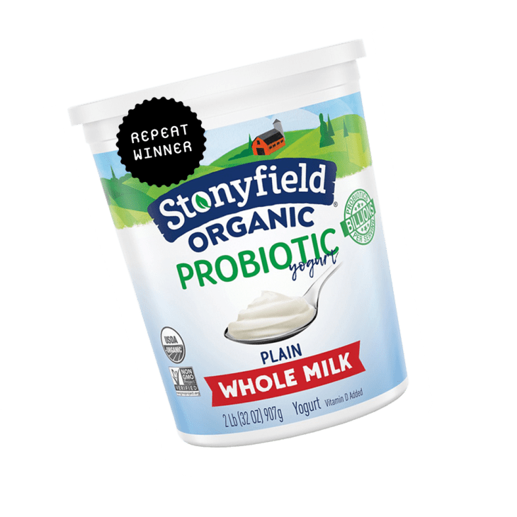 Product Image: Stonyfield Organic Plain Whole Milk Probiotic Yogurt
