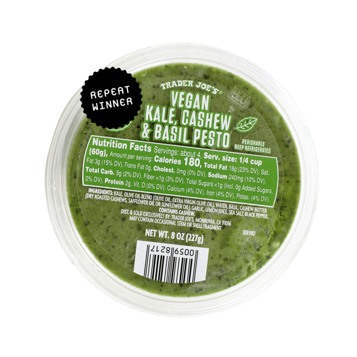 Product Image: Trader Joe's Vegan Kale, Cashew & Basil Pesto