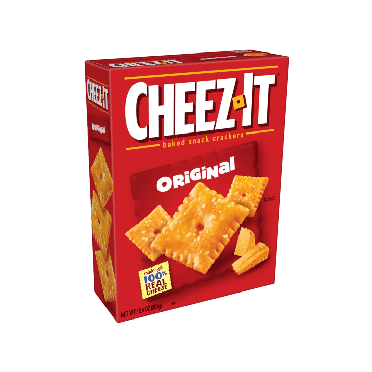 Product photo of Cheez-It Original Snack Crackers on white background