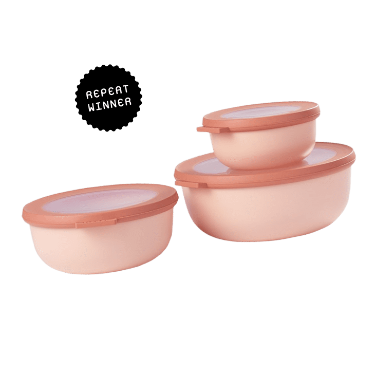 Mepal Microwavable Nested Storage Bowls, Shallow, Set of 4 at Food52