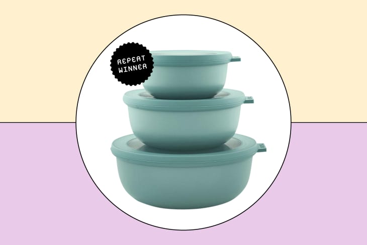 Product Image: Mepal Microwavable Nested Storage Bowls, Shallow, Set of 4