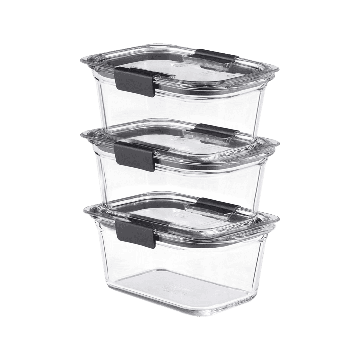 Product Image: Rubbermaid Brilliance Glass Storage 4.7-Cup Food Containers