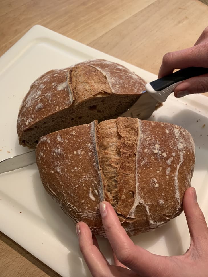 offset bread knife