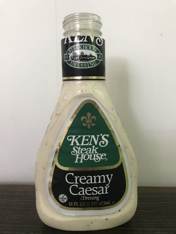 Caesar salad dressing taste test