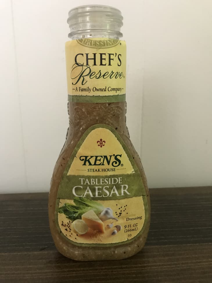 Caesar salad dressing taste test