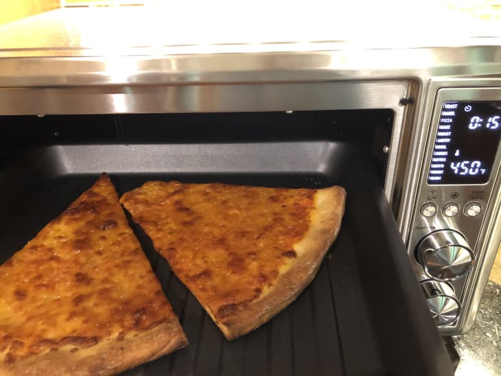 You can fit a 12-inch pizza in the new Cosori air fryer