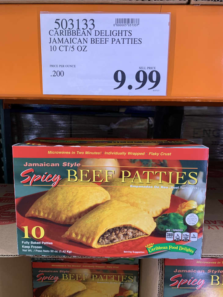 Caribbean Food Delights Jamaican Style Spicy Beef Patties, 10 ct.