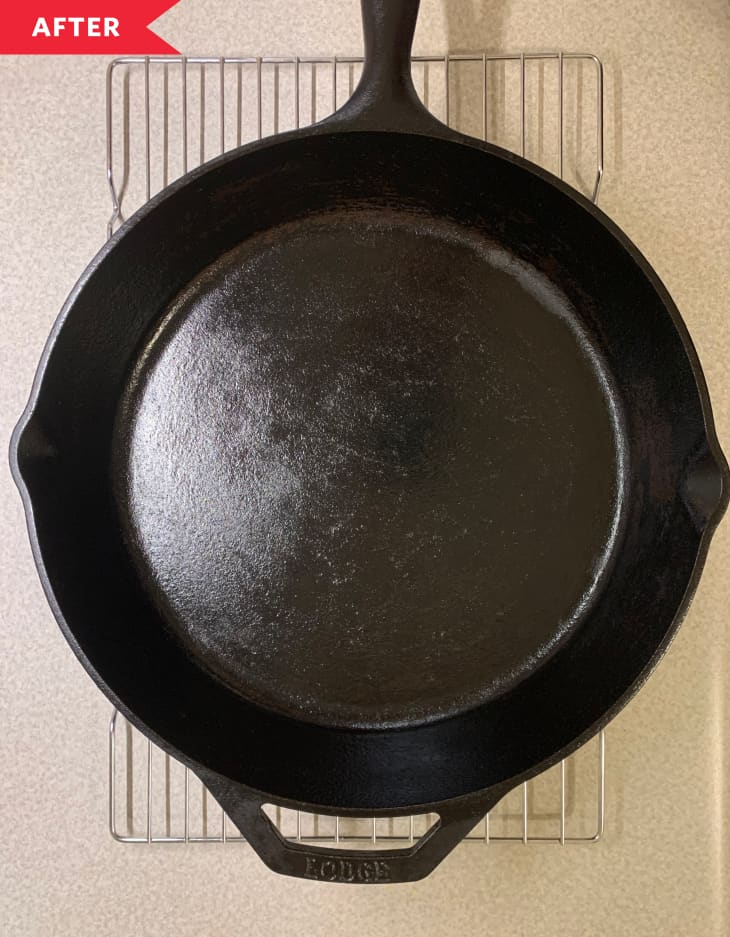 The Crisbee Stik on  Makes Seasoning Cast Iron Cookware Easy