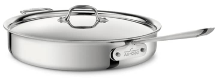 6-Quart Cookware All-Clad 650618 SS Copper Core 5-Ply Bonded Dishwasher Safe Round Roaster Silver
