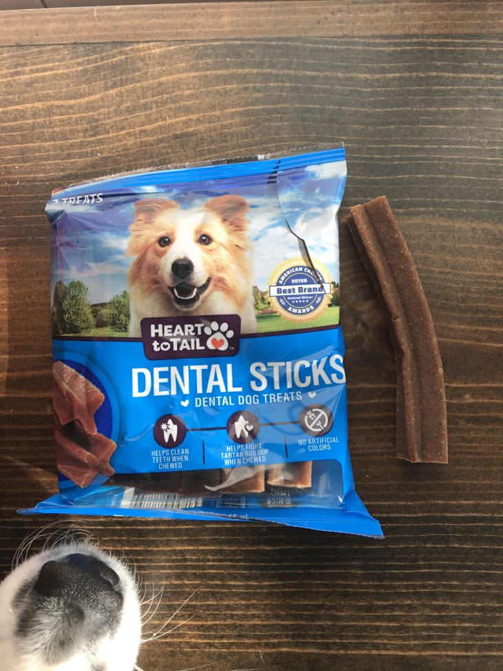 heart to tail frozen dog treats