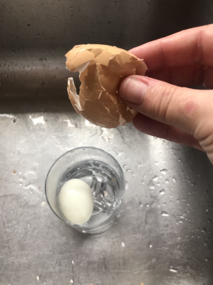 Never Crack a Hard-Boiled Egg Again with This Hack