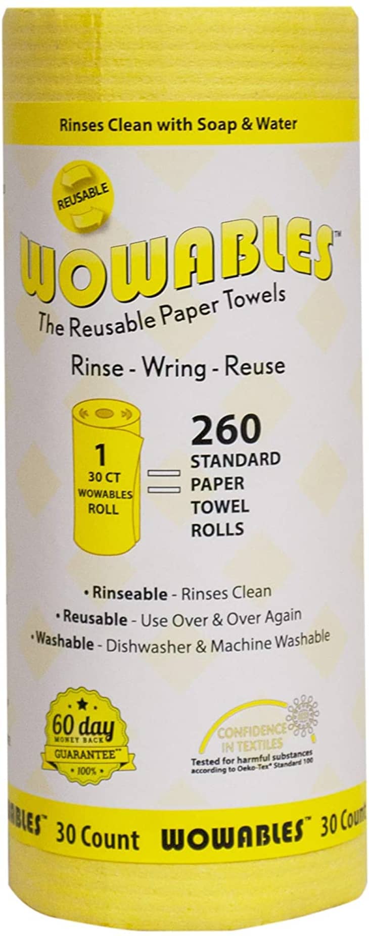 Wowables Reusable Paper Towels