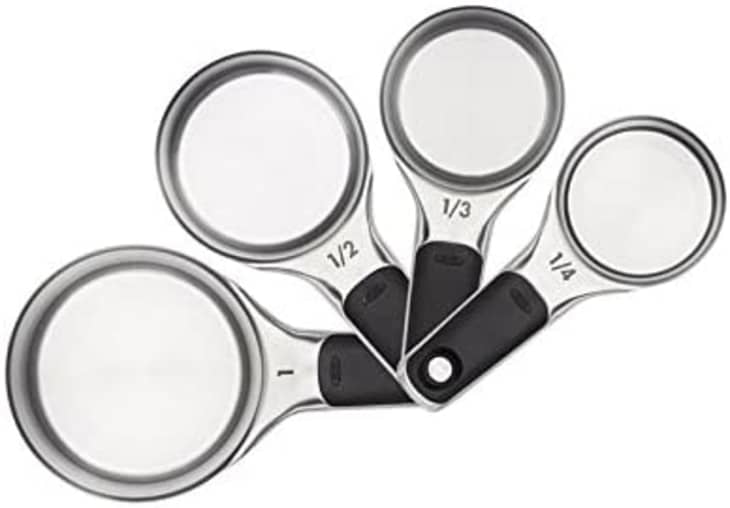 OXO Good Grips 4-Piece Stainless Steel Measuring Cups with Magnetic Snaps at Amazon