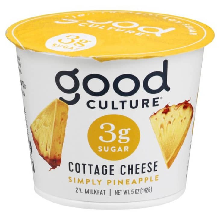 Good Culture pineapple cottage cheese