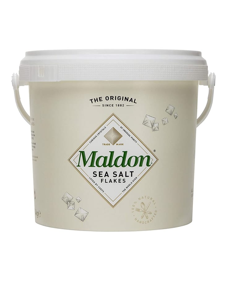Maldon Sea Salt 3.1-Pound Bucket at Amazon