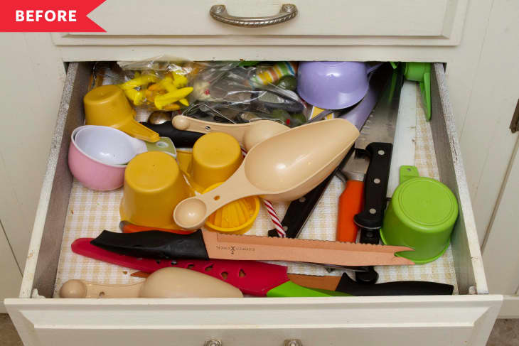 I Organized My Parents' Kitchen Drawers Without Buying a Single