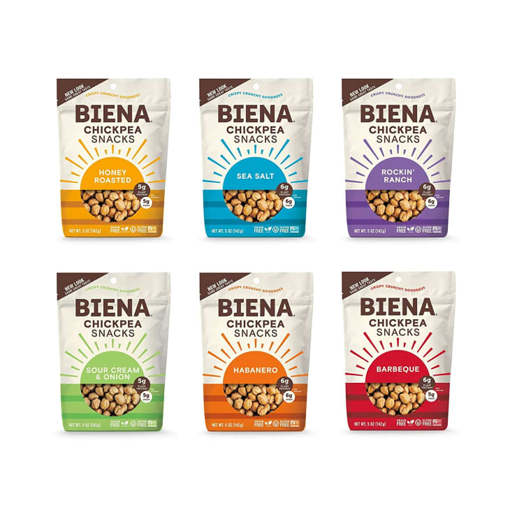 Biena Chickpea Snacks Variety Pack (6-Pack) at Amazon