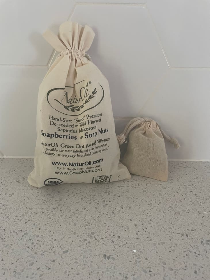 Plant Based Trader Joe’s Wild Harvested Laundry Soap Nuts W/ 2 Muslin Wash Bags 