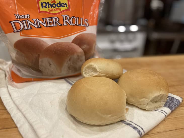 how to dress up store bought dinner rolls 3 Store-Bought Frozen That Can Pass for Homemade bakery dinner rolls Korean Denim Dress For Color:lavender mddx