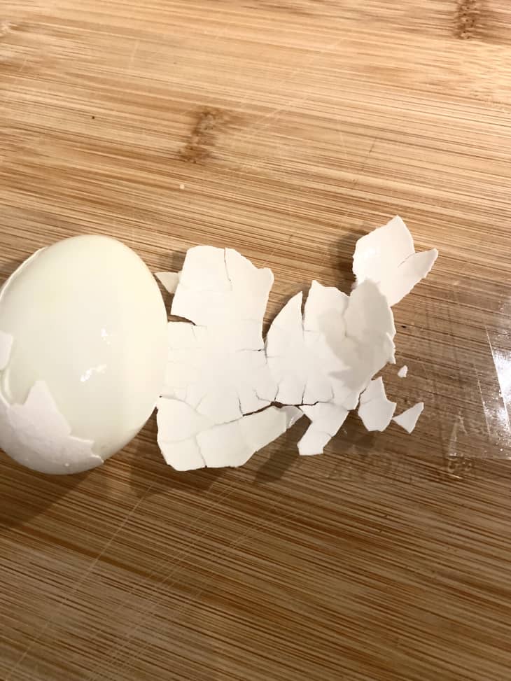 I Tried the Tape Method for Peeling Eggs