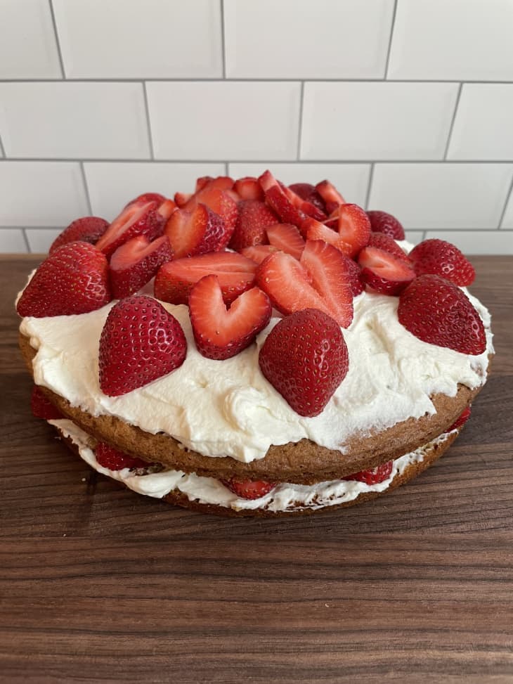 I Tried Ina Garten Strawberry Country Cake