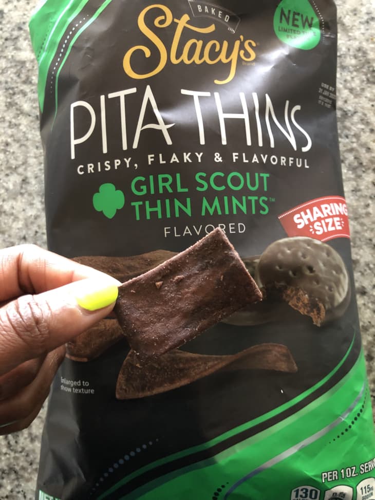 I Tried Stacy's Thin Mints-Inspired Pita Chips