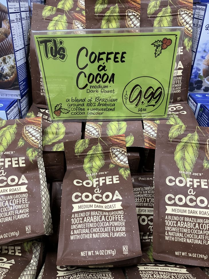 Trader Joe's coffee á cocoa