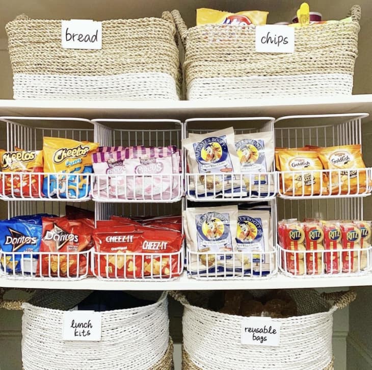 Organizing a Snack Basket - I'm an Organizing Junkie