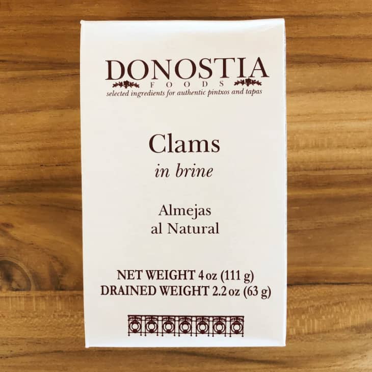 Donostia Foods Clams in Brine