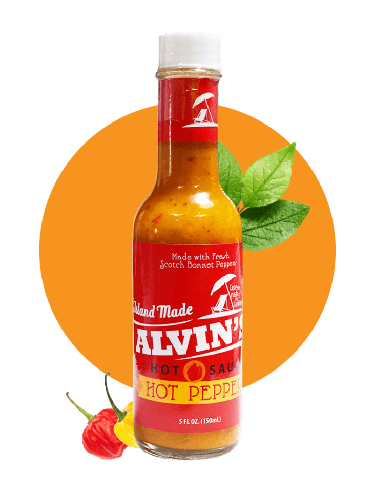 Alvin's yellow pepper hot sauce