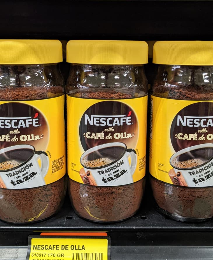 jars of Nescafe cafe de olla