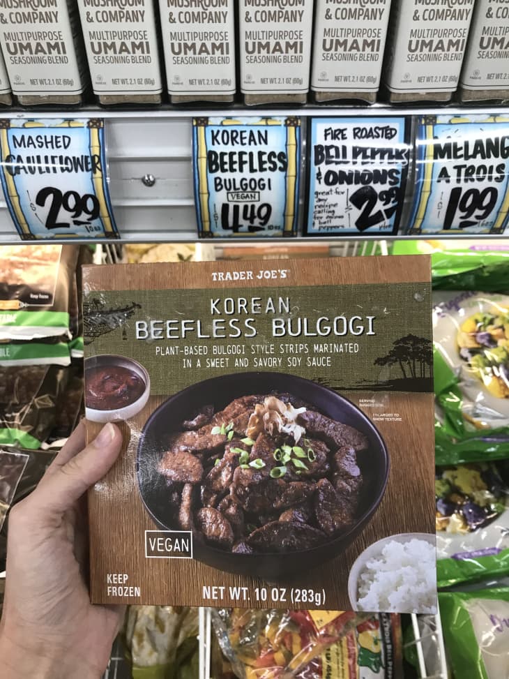 Korean beefless bulgogi
