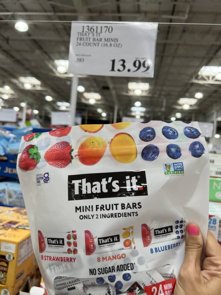 That's It mini fruit bars bag in store