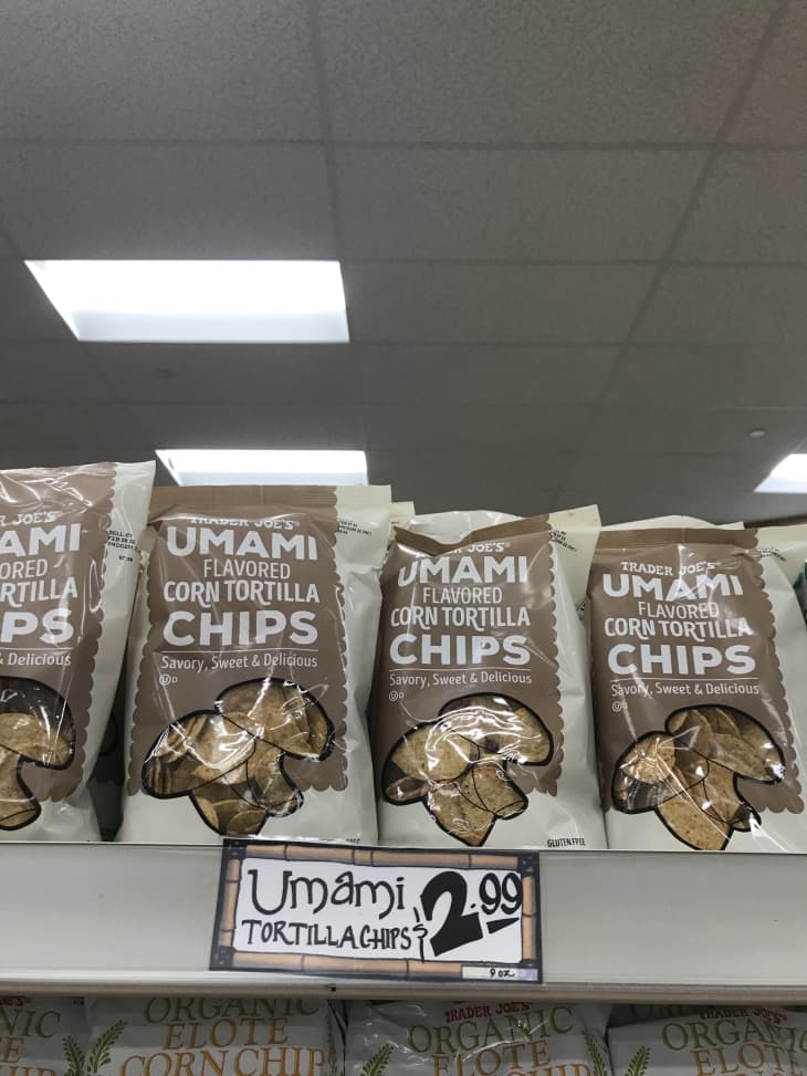 Umami Flavored Corn Tortilla Chips