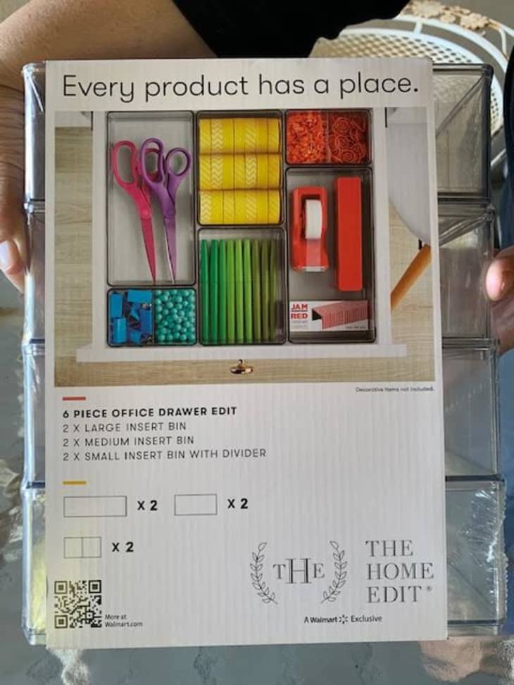 Home Edit organizer in packaging