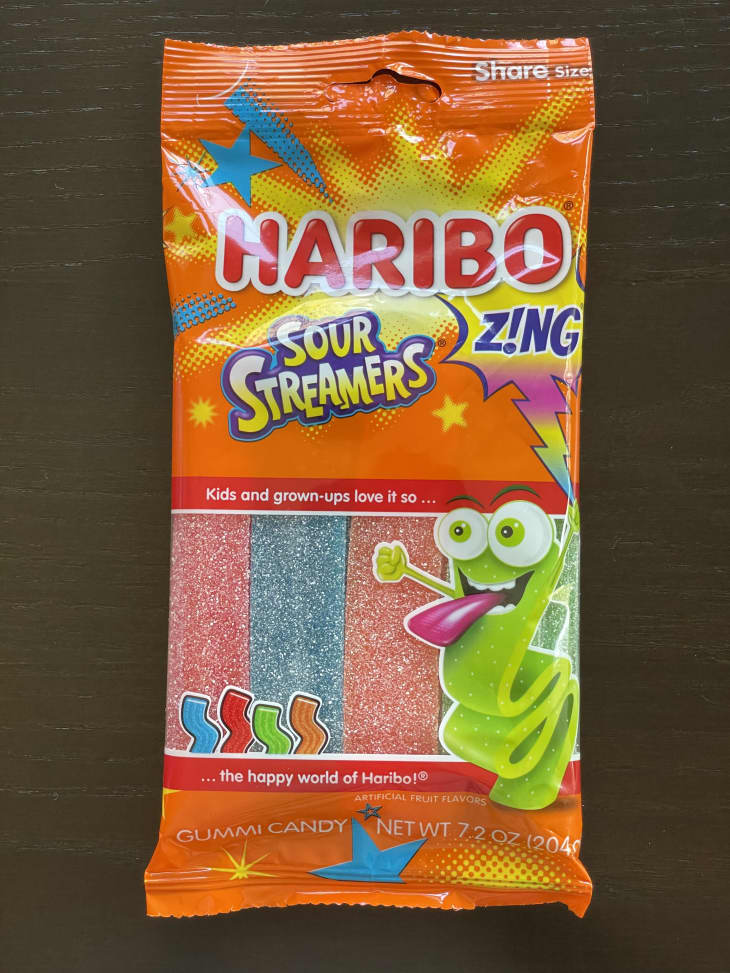 Product Image: Haribo Z!NG Sour Streamers Gummi Candy (12 Packs)