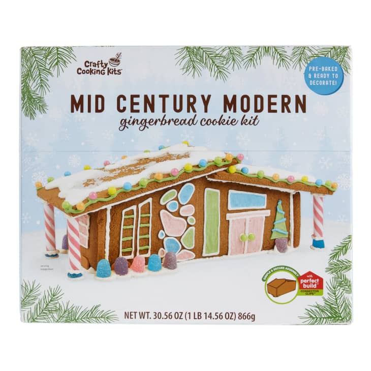 Woodland Mid Century Modern Gingerbread House Kit at World Market