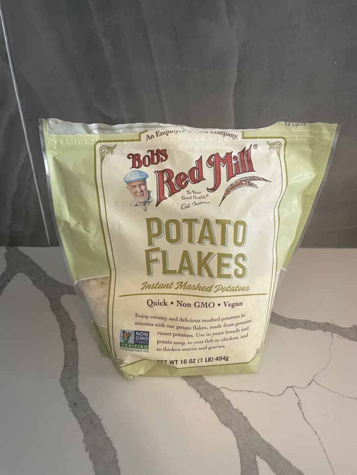 bag of Bob's red Mill potato flakes