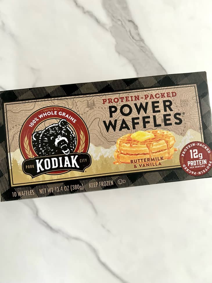 box of Kodiak power waffles