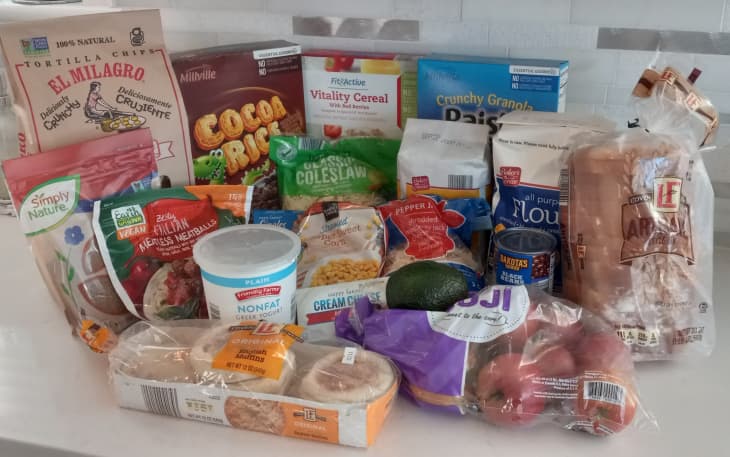 groceries from Aldi
