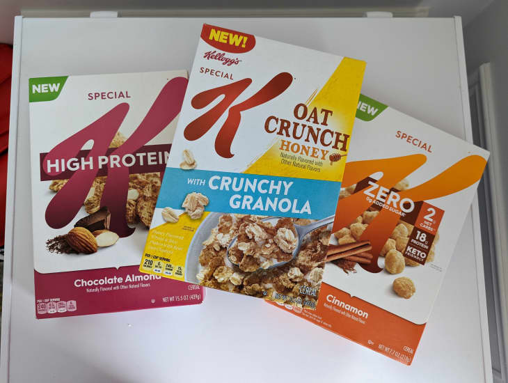 Special K cereals - high protein, zero added sugar, crunchy granola